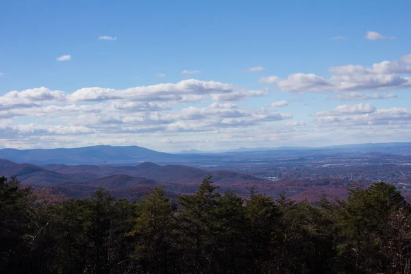 Uitzicht Shenandoah National Park Virginia — Stockfoto