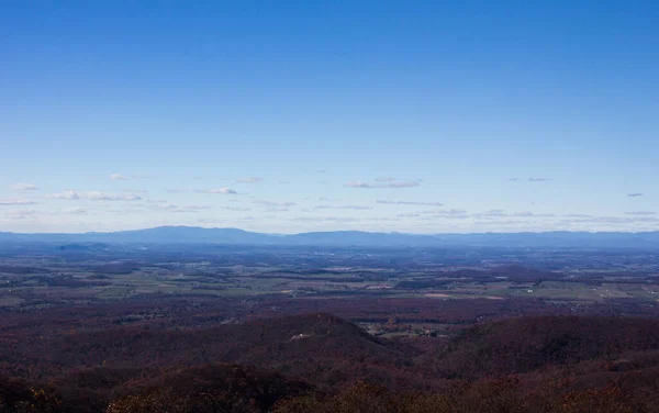 Utsikt Över Shenandoah National Park Virginia — Stockfoto