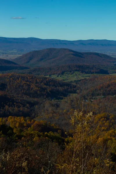 Utsikt Över Shenandoah National Park Virginia — Stockfoto