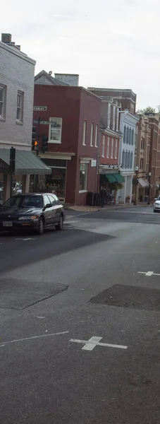 Vistas Cidade Staunton Virginia — Fotografia de Stock