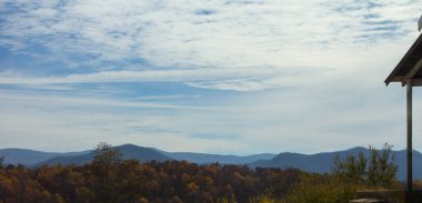 Virginia 'daki Allegheny Dağları manzarası