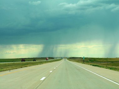 Colorado Ovaları üzerinde fırtınalar