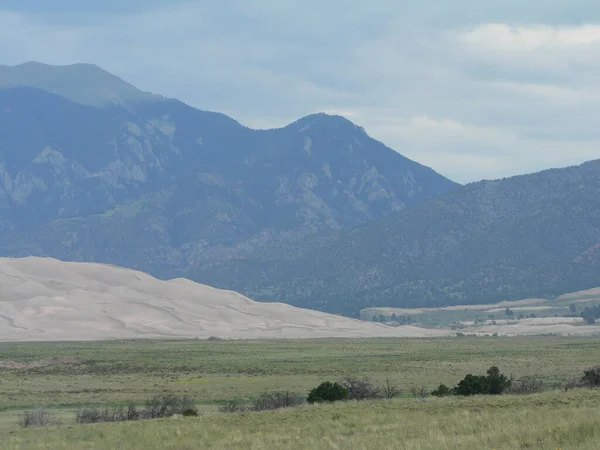 Park Narodowy Great Sand Dunes Kolorado — Zdjęcie stockowe