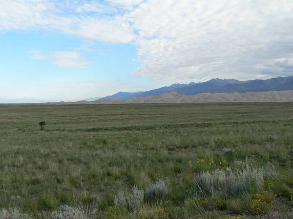 Park Narodowy Great Sand Dunes Kolorado — Zdjęcie stockowe