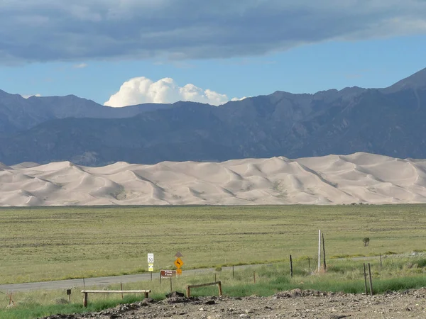 Park Narodowy Great Sand Dunes Kolorado — Zdjęcie stockowe