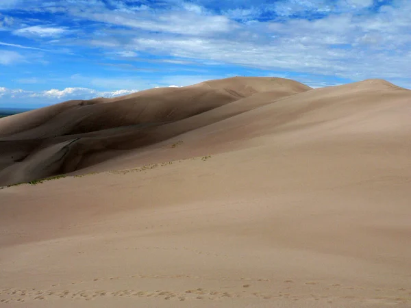 Parque Nacional Reserva Grandes Dunas Arena Colorado — Foto de Stock