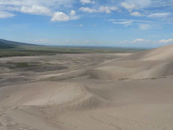 Great Sand Dunes Nationalpark Och Reservat Colorado — Stockfoto