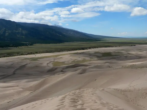 Great Sand Dunes National Park Preserve Colorado — Stock Photo, Image