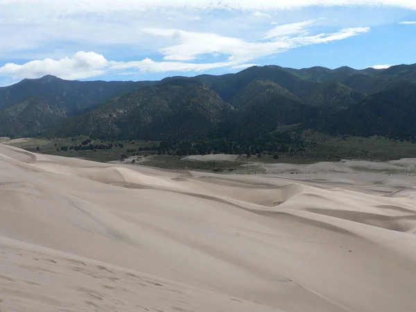 Great Sand Dunes National Park Preserve Colorado — Stock Photo, Image