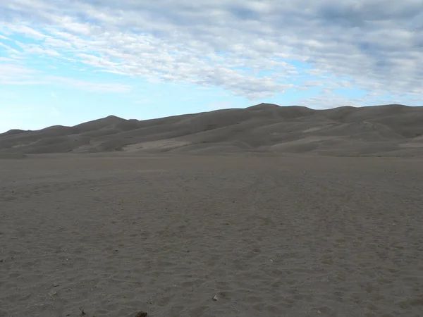 Parque Nacional Das Grandes Dunas Areia Preservar Colorado — Fotografia de Stock