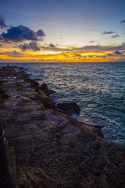 Jetty Park 'ta gün doğumu, Fort Pierce, Florida