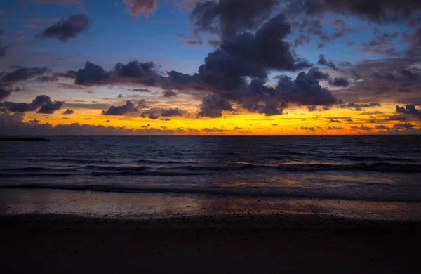 Nascer Sol Jetty Park Fort Pierce Flórida — Fotografia de Stock