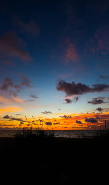 Sunrise Jetty Park Fort Pierce Florida — Stock Photo, Image