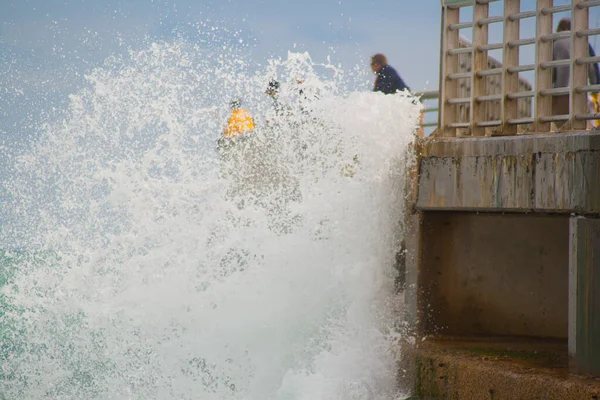 Uitzicht Sebastian Inlet State Park Florida — Stockfoto