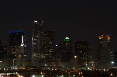 Dallas, Teksas manzaralı.