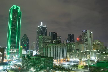 Dallas, Teksas manzaralı.