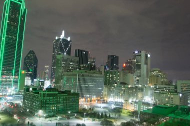 Dallas, Teksas manzaralı.