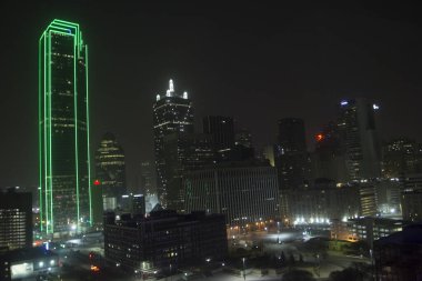 Dallas, Teksas manzaralı.