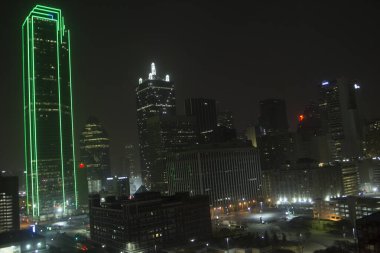 Dallas, Teksas manzaralı.