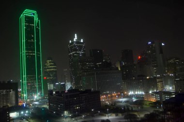 Dallas, Teksas manzaralı.