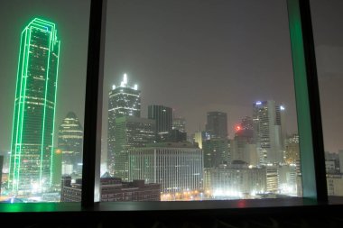 Dallas, Teksas manzaralı.