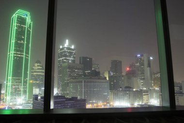 Dallas, Teksas manzaralı.