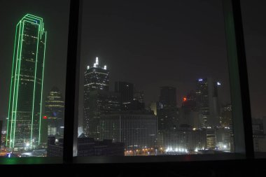 Dallas, Teksas manzaralı.