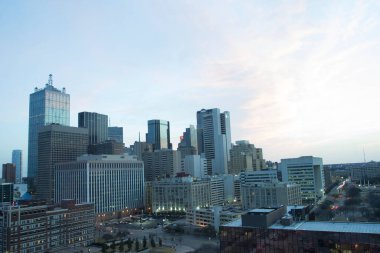 Dallas, Teksas manzaralı.