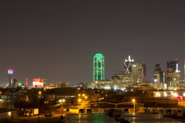 Dallas, Teksas manzaralı.