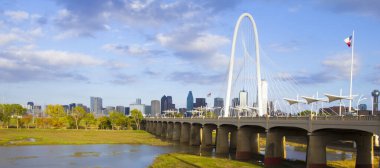 Dallas, Teksas manzaralı.