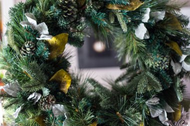 Bir evde Noel Dekorasyonu