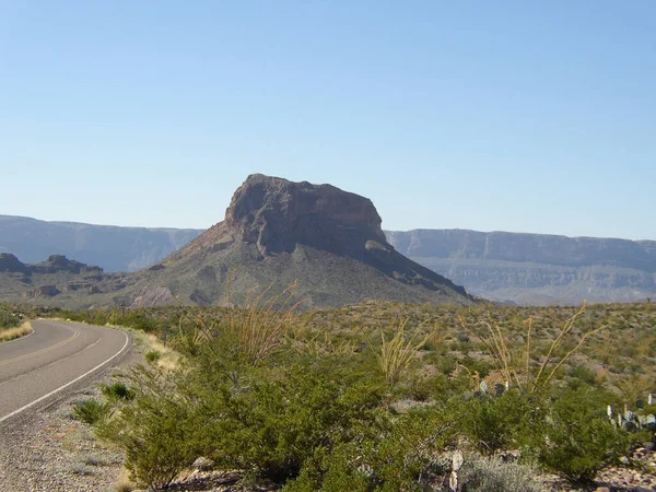 Uitzicht Big Bend National Park Texas — Stockfoto