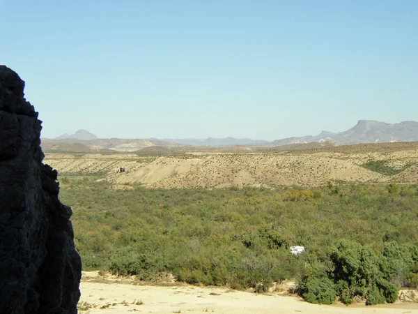 Θέα Του Big Bend National Park Τέξας — Φωτογραφία Αρχείου