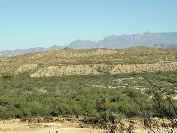 Uitzicht Big Bend National Park Texas — Stockfoto