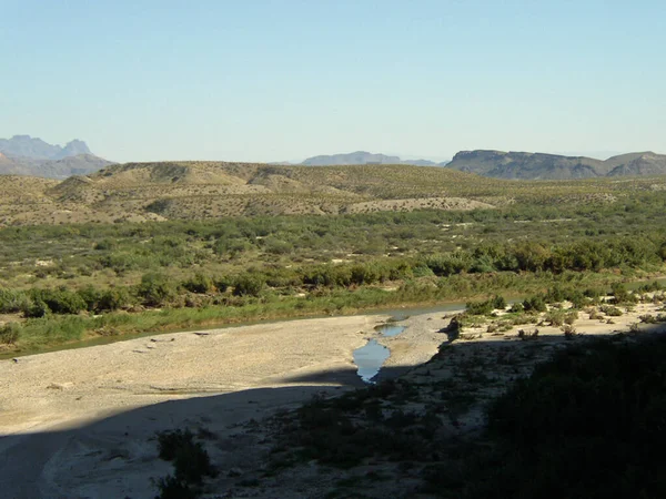 Vistas Del Parque Nacional Big Bend Texas — Foto de Stock