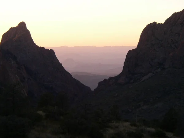 Θέα Του Big Bend National Park Τέξας — Φωτογραφία Αρχείου