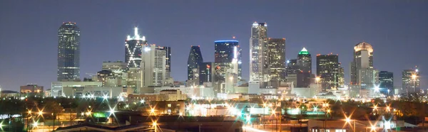 Widok Miasto Dallas Teksas — Zdjęcie stockowe