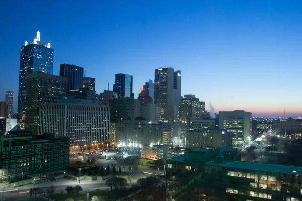 Výhled Město Dallas Texas — Stock fotografie