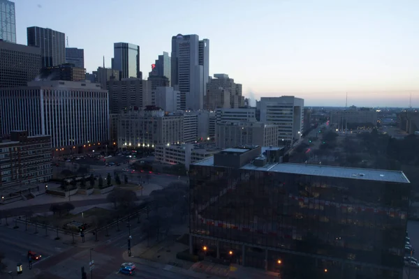 Utsikt Över Staden Dallas Texas — Stockfoto