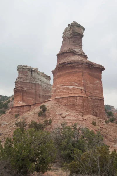 Parque Estadual Palo Duro Canyon Texas — Fotografia de Stock