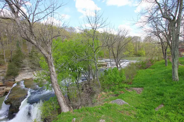 Cataract Falls Park Indiana — 스톡 사진