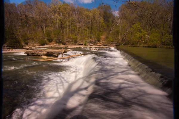 Cataract Falls Park Indiana — Stockfoto