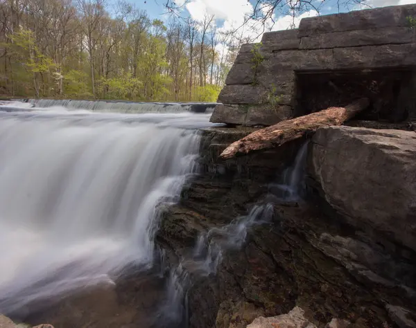 Cataract Falls Park Indiana — 스톡 사진