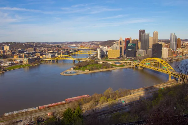 Vistas Pittsburgh Pennsylvania —  Fotos de Stock