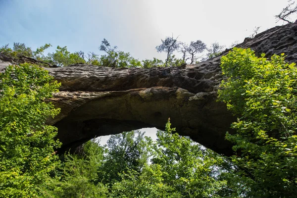 Naturalny Arch Scenic Area Kentucky — Zdjęcie stockowe