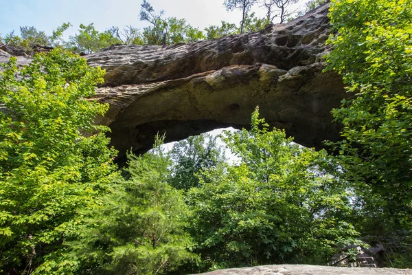 Naturalny Arch Scenic Area Kentucky — Zdjęcie stockowe