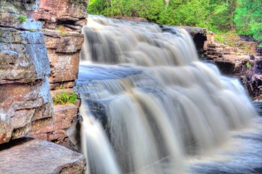 Canyon Falls Yol Parkı, Michigan