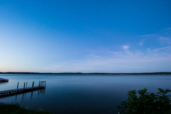 Vistas Alrededor Elk Lake Michigan — Foto de Stock