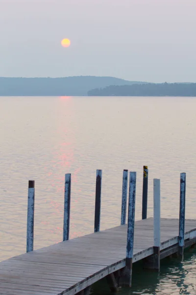 Vistas Torno Elk Lake Michigan — Fotografia de Stock