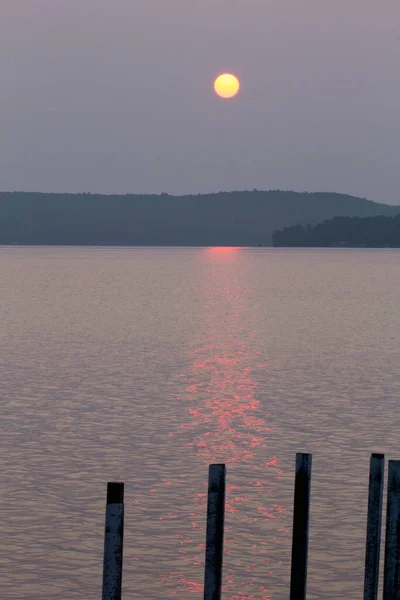 Vistas Torno Elk Lake Michigan — Fotografia de Stock